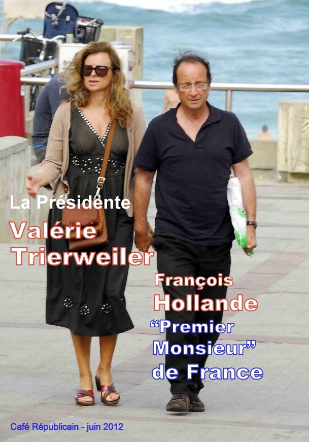 Valerie Trierweiler et François Hollande